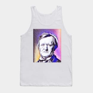 Richard Wagner Pink Portrait | Richard Wagner Artwork 7 Tank Top